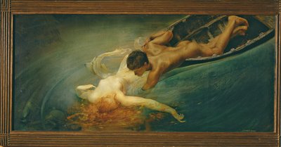 The Siren (Green Abyss) by Giulio Aristide Sartorio